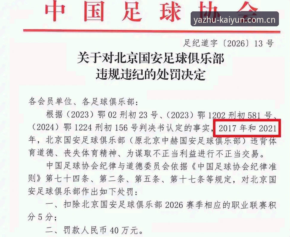 中国足协第三批禁足名单深度解析：如何在开云平台掌握赛事公平性操作教程